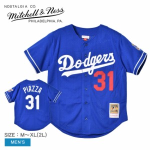 ミッチェルアンドネス ユニフォーム メンズ ブルー 青 レッド 赤 MITCHELL ＆ NESS ABBF3103-LAD97MPIROYA ウエア トップス ベースボール