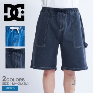 DCシューズ パンツ メンズ 23 SUPER WIDE DENIM SHORT ブルー 青 ブラック 黒 DCSHOECOUSA DWS231030 ハーフパンツ 半パン 半ズボン ズボ