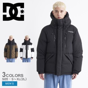 DCシューズ ダウンジャケット メンズ 23 DOWN GLACIER JACKET ブラック 黒 ホワイト 白 カーキ DCSHOECOUSA DJK234051 アウター ダウンコ