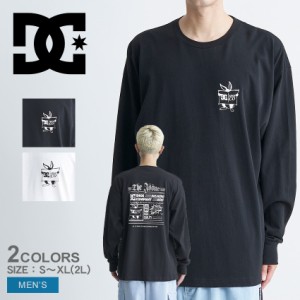 DCシューズ 長袖シャツ メンズ 24 THE ISSUE LS Tシャツ ブラック 黒 ホワイト 白 DCSHOECOUSA DLT241032 Tシャツ ロンT トップス プルオ