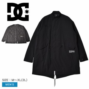 DCシューズ アウター メンズ FISHTAIL JACKET ブラック 黒 DCSHOECOUSA DJK224081 ウェア 上着 羽織り 長袖 コート ロングコート ロング