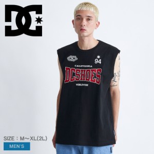 【ゆうパケット可】DCシューズ タンクトップ メンズ 24 TEAM SLEEVELESS タンクトップ ブラック 黒 DCSHOECOUSA DSL242018 トップス ノー