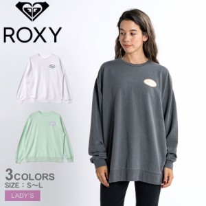 ロキシー 長袖Tシャツ レディース ROXY EST.1990 長袖 Tシャツ ブラック 黒 ホワイト 白 ROXY RLT231095 長袖Tシャツ ロンT Tシャツ トッ