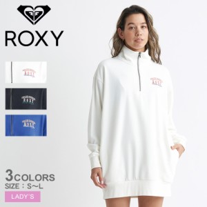 ロキシー ワンピース レディース ENDLESS SUNSHINE HALF ZIP DRESS ハーフジップ ワンピース ホワイト 白 ブラック 黒 ROXY RDR234625T 