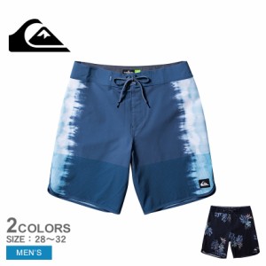 クイックシルバー ボードショーツ メンズ HIGHLITE SCALLOP 19 ブルー 青 ブラック 黒 QUIKSILVER EQYBS04761 サーフトランクス サーフィ