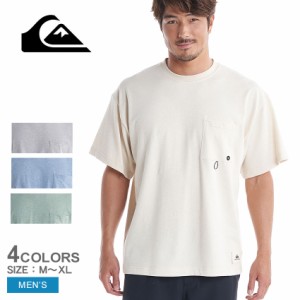 【ゆうパケット可】クイックシルバー 半袖Tシャツ メンズ SHO TRB ST QUIKSILVER QST232017 クルーネック Tシャツ ティーシャツ ロゴ サ