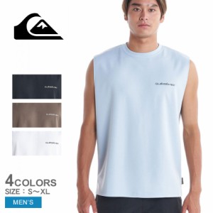 【ゆうパケット可】クイックシルバー タンクトップ メンズ GRADIENT WAVE TANK ブラック 黒 ブルー 青 ブラウン ホワイト 白 QUIKSILVER 