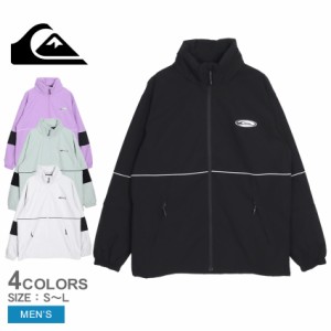 クイックシルバー ジャケット メンズ QUIK SLASH JK ブラック 黒 ホワイト 白 QUIKSILVER QJK233412 ウエア ブランド ロゴ メッシュライ