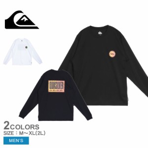 クイックシルバー ラッシュガード メンズ LONG FADE LS ラッシュガード ブラック 黒 ホワイト 白 QUIKSILVER QLY241035 水陸両用 トップ