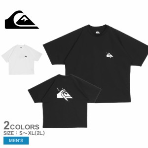 【ゆうパケット可】クイックシルバー ラッシュガード メンズ ブラック 黒 ホワイト 白 QUIKSILVER QLY241010 トップス Tシャツ 水陸両用 