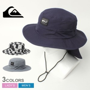 クイックシルバー ビーチハット レディース メンズ UV WATER BEACH HAT SATURN ハット ネイビー 紺 ブルー 青 QUIKSILVER QSA241715 帽子