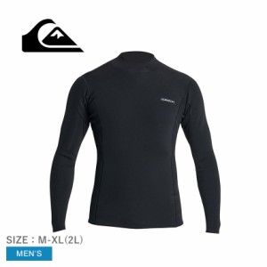 クイックシルバー ウェットスーツ メンズ EVERYDAY SESSIONS 1.5 LS TOP ブラック 黒 QUIKSILVER QWT231703 トップス サーフィン サーフ