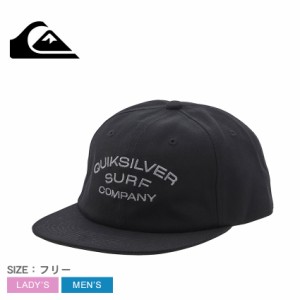 クイックシルバー キャップ レディース メンズ SECRET WEAPON　JP キャップ ブラック 黒 QUIKSILVER QCP234306 ブランド ロゴ シンプル 