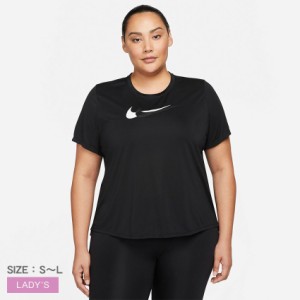 【ゆうパケット可】 ナイキ 半袖Tシャツ レディース DF スウッシュ ラン S/S トップ ブラック 黒 NIKE DD6479 ウエア トップス ブランド 