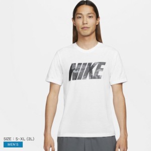  【ゆうパケット可】 ナイキ 半袖Tシャツ メンズ Dri-FIT Tシャツ ホワイト 白 NIKE DM5670 ウエア トップス カットソー クルーネック ブ