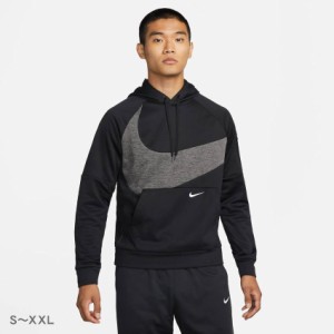 ナイキ パーカー メンズ Therma-FIT メンズ プルオーバー フィットネスパーカー グレー ブラック 黒 NIKE DQ5402 010 ロゴ ブランド スポ