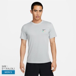  【ゆうパケット可】ナイキ 半袖Tシャツ メンズ DriーFIT メンズ トレーニング Tシャツ グレー ブラック 黒 NIKE FD1706 ウェア トップス