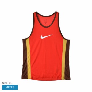  【ゆうパケット可】ナイキ タンクトップ メンズ DF アイコン S／L ジャージ レッド 赤 ブラウン 茶 イエロー 黄 NIKE DV9968 トップス 