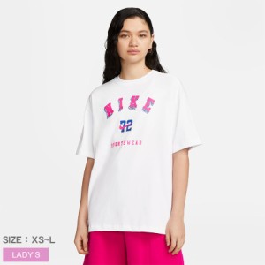 【ゆうパケット可】ナイキ 半袖Tシャツ レディース NSW TEE OC 1 SS OS ホワイト 白 NIKE DX7923 ブランド シンプル ベーシック カジュア