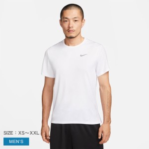 【ゆうパケット可】ナイキ 半袖Tシャツ メンズ Dri-FIT UV マイラー ホワイト 白 NIKE DV9316 ウェア トップス カットソー クルーネック 