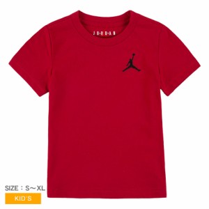 ナイキ Tシャツ キッズ ジュニア 子供 JDN JUMPMAN AIR EMBROIDERY レッド 赤 NIKE 95A873-R78 070 ジョーダン エアジョーダン ジャンプ