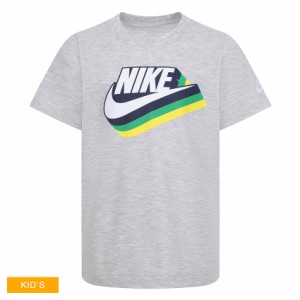 【ゆうパケット可】ナイキ 半袖Tシャツ キッズ ベビー NKB GRADIENT FUTURA SST グレー ブルー 青 NIKE 86L925 子ども 女の子 男の子 ウ