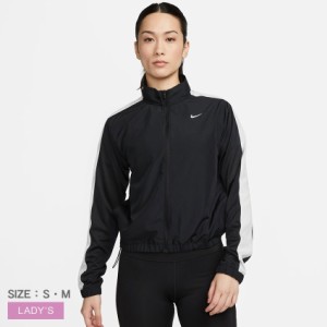 ナイキ スポーツウェア レディース Dri-FIT スウッシュ ラン ウィメンズ ランニングジャケット ブラック 黒 ホワイト 白 NIKE DX1038 ウ