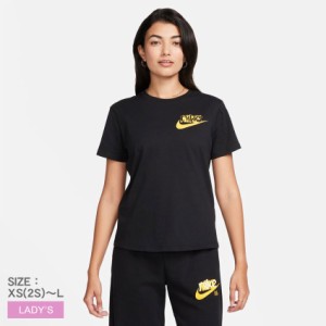 ナイキ 半袖Tシャツ レディース NSW TEE CLUB LBR ブラック 黒 NIKE FQ6604 ウェア トップス カットソー クルーネック ブランド ショート