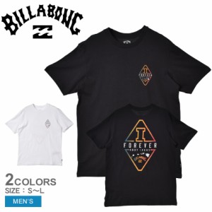 【ゆうパケット可】 ビラボン 半袖Tシャツ メンズ AI DIAMOND SS Ｔシャツ ブラック 黒 ホワイト 白 BILLABONG BD011254 トップス 半袖 T