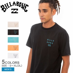 【ゆうパケット可】 ビラボン 半袖Tシャツ メンズ CLEAN LOGO Ｔシャツ ブラック 黒 ホワイト 白 BILLABONG BD011204 トップス 半袖 Tシ