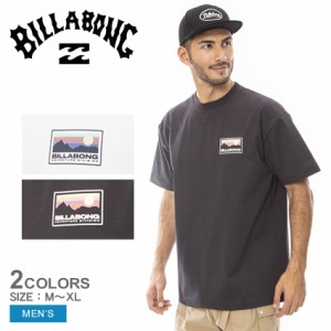 【ゆうパケット可】ビラボン 半袖Tシャツ メンズ RANGE Ｔシャツ ホワイト 白 ブラック 黒 BILLABONG BD011244 トップス 半袖 Tシャツ ス