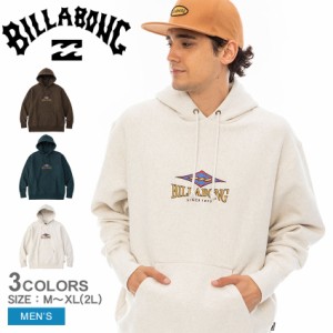 ビラボン パーカー メンズ リッジ フード パーカー ブラウン 茶 ホワイト 白 BILLABONG BD012016 トップス フード フーディー スエット 