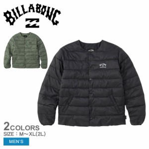 ビラボン 中綿ジャケット メンズ インナー パフ ジャケット ブラック 黒 カーキ BILLABONG BD012765 アウター インナージャケット 中綿 