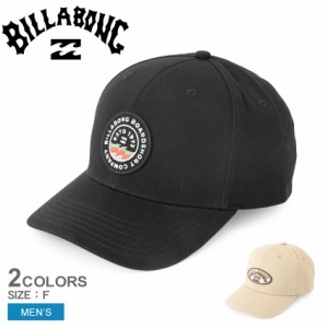 ビラボン 帽子 メンズ WALLED SNAPBACK キャップ ブラック 黒 ベージュ BILLABONG BE011917 キャップ 小物 ロゴ ブランド ワンポイント 
