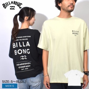 ビラボン 半袖Tシャツ メンズ DECAF ブラック 黒 ホワイト 白 BILLABONG BE011213 トップス 人気 おしゃれ ロゴ サーファー サーフィン 