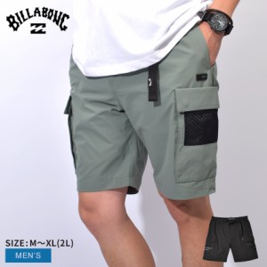 ビラボン ショートパンツ メンズ UTILITY SHORTS ブラック 黒 グリーン 緑 BILLABONG BE011657 ウォークパンツ ボトムス カーゴパンツ パ