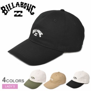 ビラボン 帽子 レディース ARCH LOGO CAP ブラック 黒 ホワイト 白 BILLABONG BE013911 キャップ ストラップバックキャップ 小物 ロゴ ブ