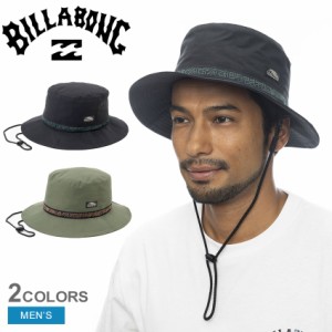 ビラボン バケットハット メンズ ユーティリティハット カーキ ブラック 黒 BILLABONG BE011971 帽子 ぼうし バケハ 紫外線 防水 日焼け