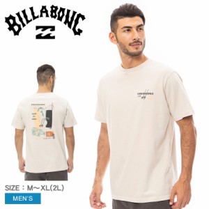 ビラボン 半袖Tシャツ メンズ YOKOHAMA ベージュ BILLABONG BD011249 トップス 半袖 Tシャツ 人気 おしゃれ ロゴ サーフ プリント カジュ