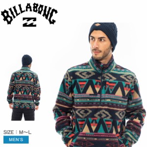 ビラボン パーカー メンズ BOUNDARY MOCK NECK パーカー ネイビー 紺 BILLABONG BD012003 防寒 フリース ハーフジップ ストリート サーフ