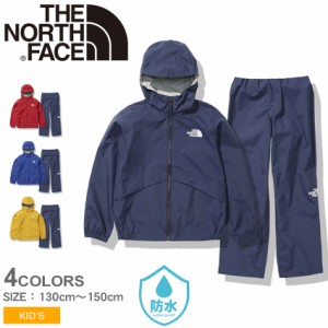 ザ ノースフェイス レインウェア キッズ ジュニア 子供 レインテックス ユリイカ レッド ブルー イエロー ネイビー THE NORTH FACE NPJ12