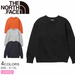 ザ ノースフェイス スウェット トレーナー THE NORTH FACE ヘザー スウェット クルー レディース ブラック 黒 グレー HEATHER SWEAT CREW