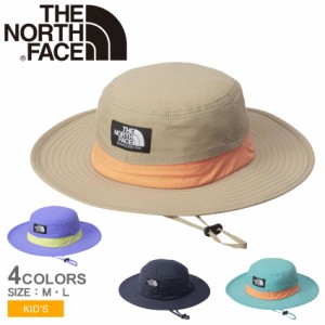 ザ ノースフェイス 帽子 キッズ ジュニア 子供 ホライズンハット ネイビー 紺 ブルー 青 THE NORTH FACE NNJ02312 ノースフェース ノース