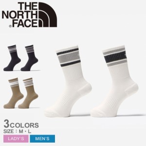 ザ ノースフェイス 靴下 レディース メンズ TNF リフレクト 2P クルー ブラック 黒 ホワイト 白 THE NORTH FACE NN82414 スポーツ ソック