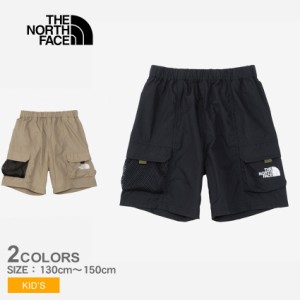 ザ ノースフェイス ハーフパンツ キッズ ジュニア 子供 アドベンチャーショート ベージュ ブラック 黒 THE NORTH FACE NBJ42433 男の子 