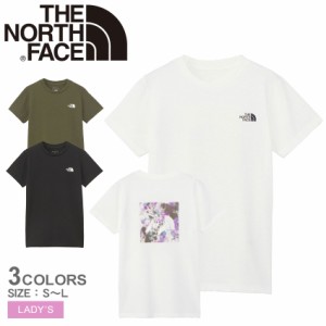 ザ ノースフェイス 半袖Tシャツ レディース ショートスリーブランメッシュスクエアロゴティー ホワイト 白 カーキ THE NORTH FACE NTW324