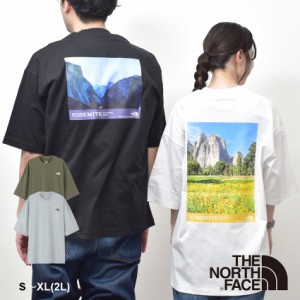 ザ ノースフェイス 半袖Tシャツ レディース メンズ ショートスリーブヨセミテシーナリーティー ホワイト 白 カーキ THE NORTH FACE NT324