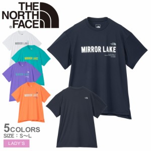 ザ ノースフェイス 半袖Tシャツ レディース ショートスリーブウォータースムースティー ホワイト 白 ネイビー 紺 THE NORTH FACE NTW1243