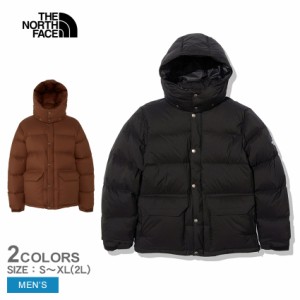 ザ ノースフェイス ダウンジャケット メンズ キャンプシエラショート ブラック 黒 ブラウン THE NORTH FACE ND92230 ウェア ウエア アウ