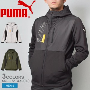 プーマ ジャケット メンズ トレーニング ストレングス トレイン ニット ジャケット ブラック 黒 グレー PUMA 524285 アウター ジャケット